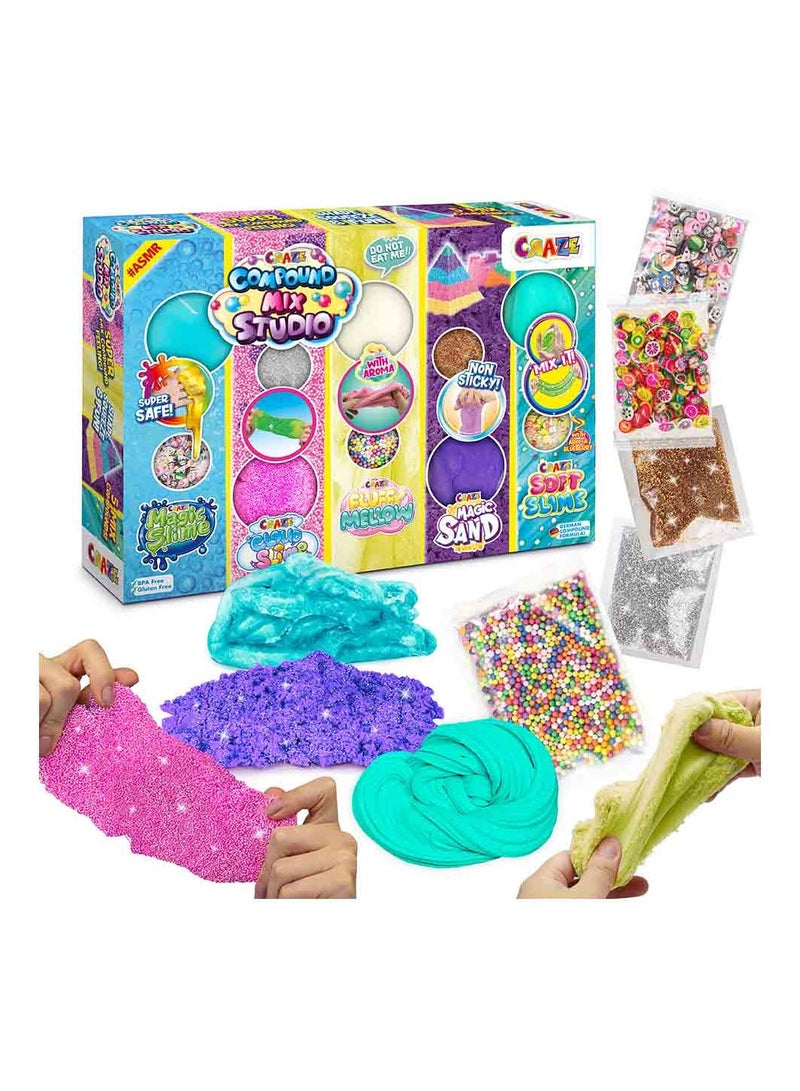CRAZE Magic Slime Compound Mix Studio 34248 - Image 1