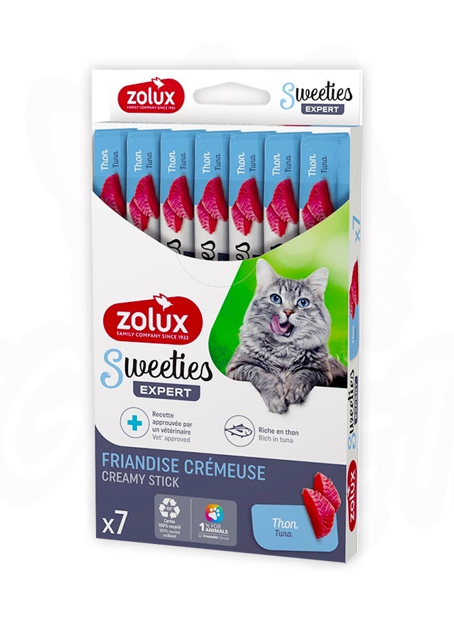 ZOLUX Sweeties Tuna Treats for Cats – 14 GM (Pack Of 7) - Image 1