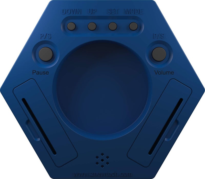 Znewtech Hexagon Rotating Productivity Clock, Pomodoro Timer with 5, 10, 15, 20, 30 Minute Presets, Timer for People with ADHD (Blue) - Image 3