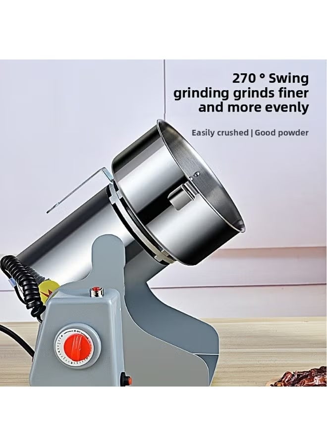 SILVER CREST SG-2000 Electric Spice Grinder, Premium Copper Motor, Stainless Steel Blades, Dry Ingredient Grinder for Coffee Beans, Spices, Herbs, Nuts & Seeds, Compact Kitchen Grinding Machine - Image 3