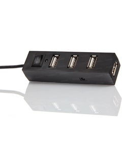 Dark 4 Port USB2.0 Hub with On/Off Button  - Image 5