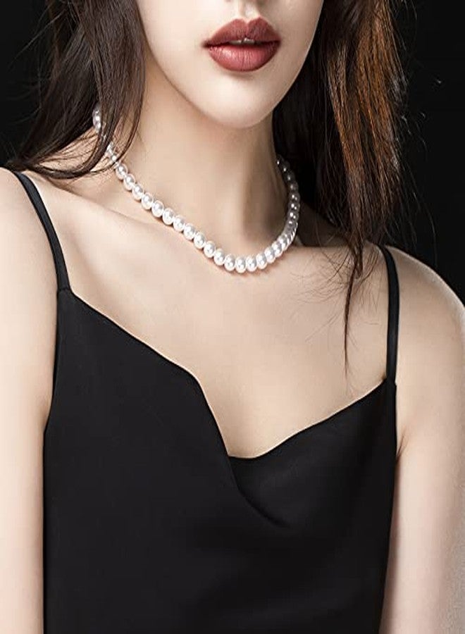 RECTYO GALLERY1Psc Premium Imitation Pearl Necklace Wedding Pearl Necklace for Women - Image 3