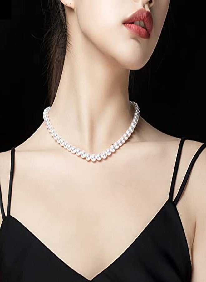 RECTYO GALLERY1Psc Premium Imitation Pearl Necklace Wedding Pearl Necklace for Women - Image 2