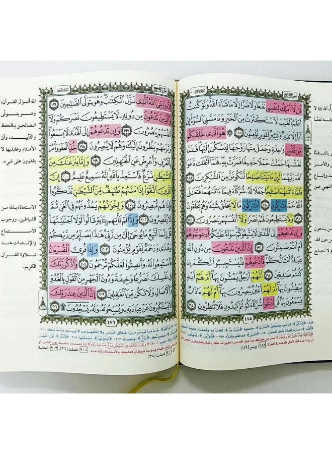 مصحف الحفظ الميسر طريقة مبتكرة لحفظ القرآن الكريم مقاس 20*28 - Image 2