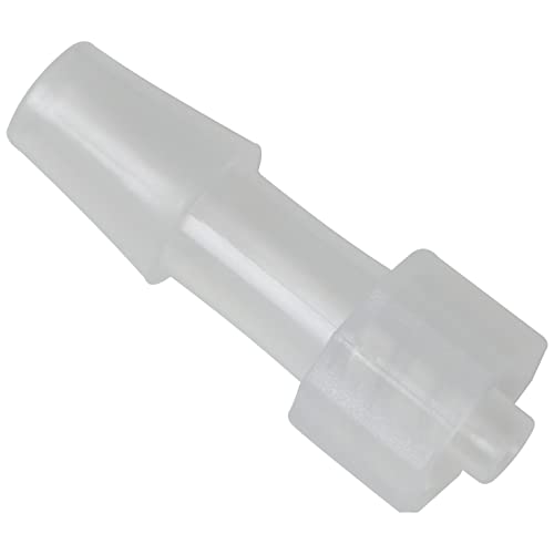 MEETOOT 10pcs Male Luer Lock 1/4" PP Hose Barb Adapter for Laboratory Biochemical/Analytical Instruments, Food Machinery and Aquarium Equipment - Image 1