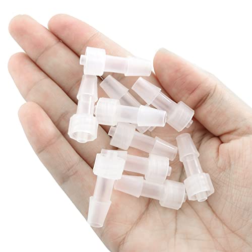 MEETOOT 10pcs Male Luer Lock 1/4" PP Hose Barb Adapter for Laboratory Biochemical/Analytical Instruments, Food Machinery and Aquarium Equipment - Image 4