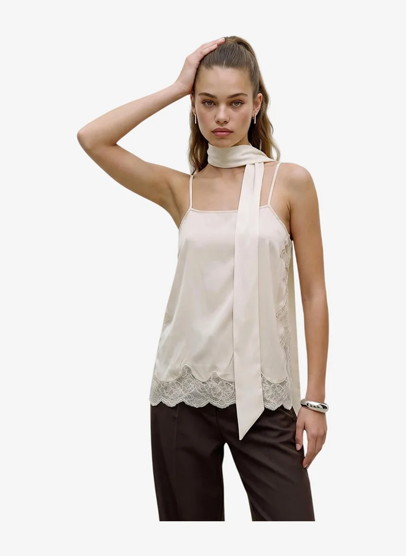 Women's VMQUINN Singlet Lace Top