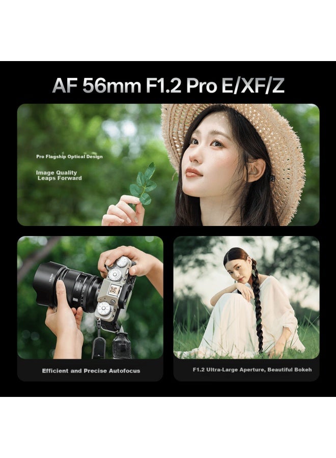 Viltrox Af 56mm F1.2 Pro Z Nikon Mount Autofocus Large Aperture Portrait Prime Lens For Z50 Z30 Zfc Z50ii Mirrorless Cameras - Image 1