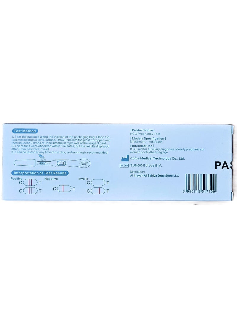 QURX Pregnancy Test Kit – Midstream | Fast & Accurate Results | 99% Accuracy | Anytime Use - Image 2