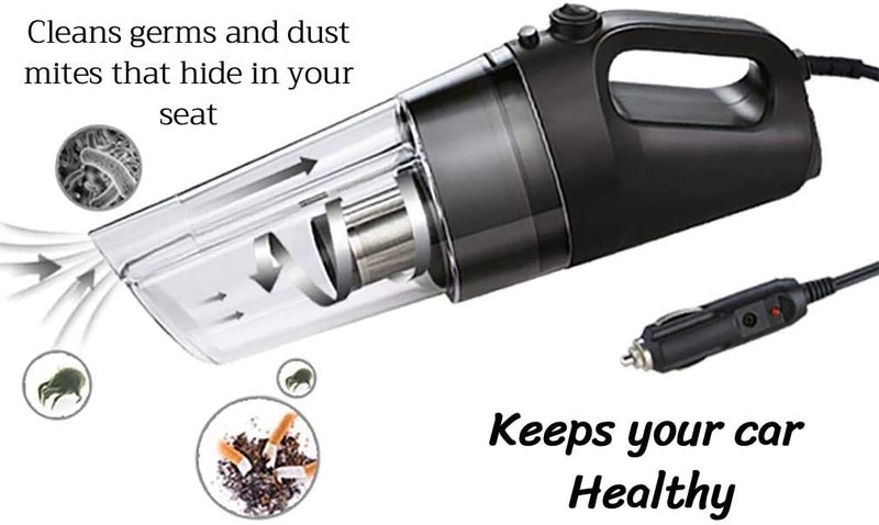 iGRiD Car Vacuum Cleaner, 150W & 4000PA Suction Power, Hepa Filter, Light Weight, Long Cord & Compact - Image 4