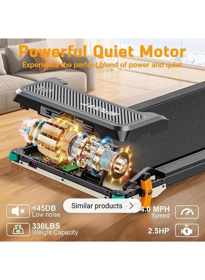 ICON FUNRAY Versatile Walking Pad Treadmill with Incline - Dual-Sided Under Desk Treadmill with Foot Massage,2 in 1 Walking Machine for Home/Office with 330LBS Weight Capacity - Image 2