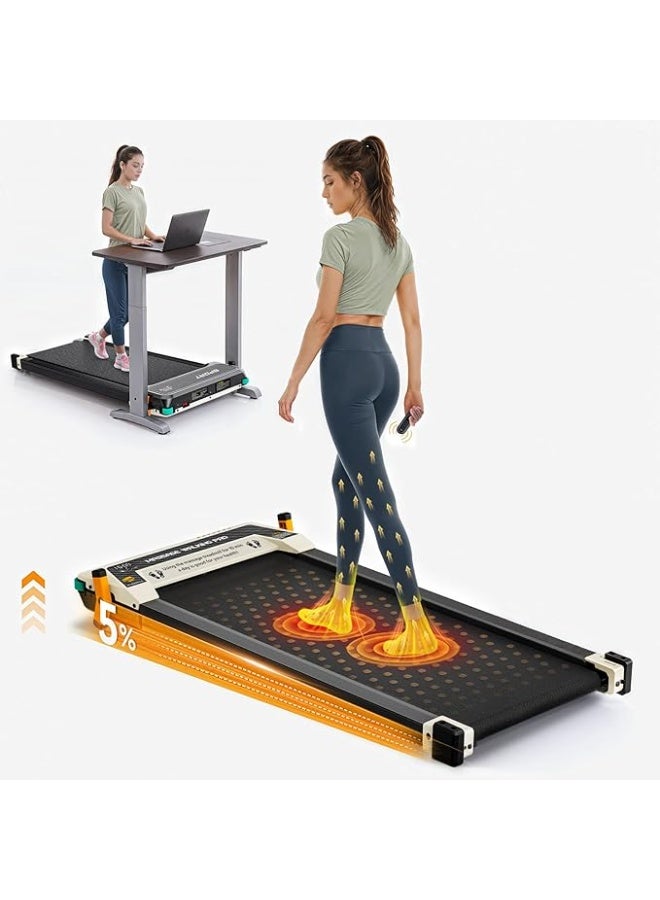 ICON FUNRAY Versatile Walking Pad Treadmill with Incline - Dual-Sided Under Desk Treadmill with Foot Massage,2 in 1 Walking Machine for Home/Office with 330LBS Weight Capacity - Image 1