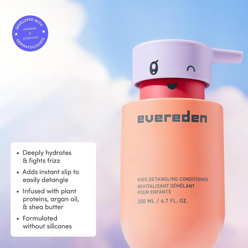 Evereden Kids Conditioner Detangler 67 fl oz  Children's Haircare  Nontoxic Conditioning for Silky Smooth Hair - Image 2