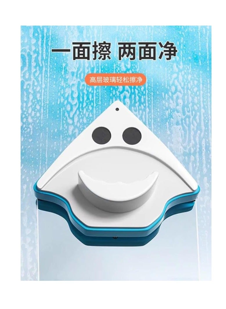 High Quality Double Sided Magnetic Glass Cleaning Tool, Sliding Glass Cleaning Brush for High Double Glazed Windows 3-10mm Thickness - Image 4