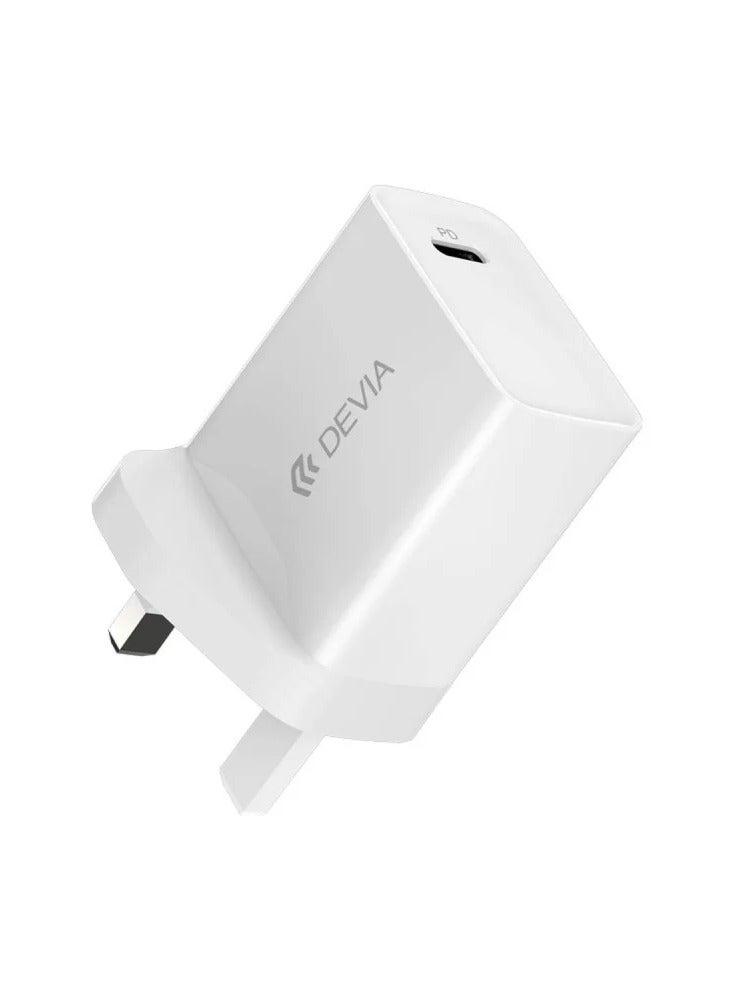 ديفيا شاحن جداري من ديفيا سريع بقدرة 20 واط مع منفذ Type-C - Image 2