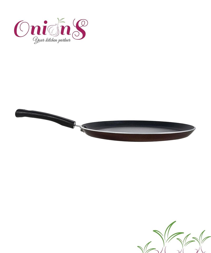 Onions Non Stick Flat tawaDosa TawaChapthi tawaRoti tawa Dai 28Cm 3MM - Image 4