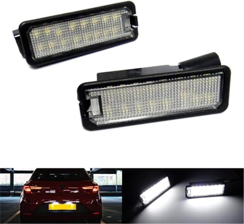 Wivplex 2x LED Rear License Plate Light - Image 2