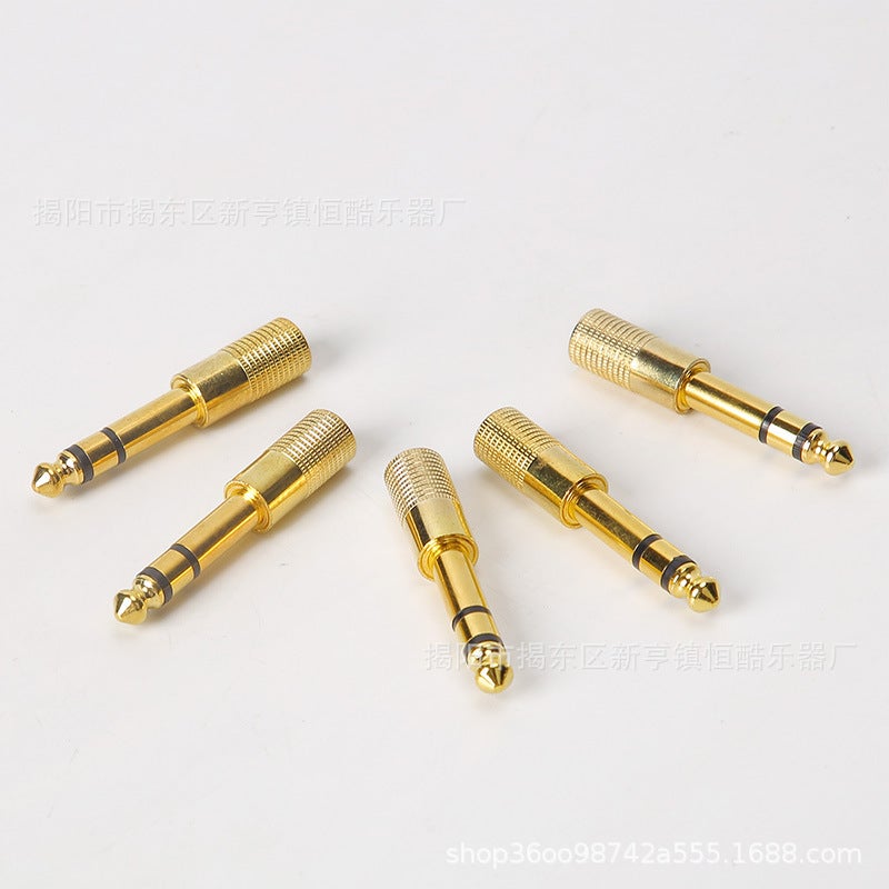 Audio Adapter 3.5 Female Hole To 6.35 Audio Plug Electronic Organ Audio Microphone Amplifier Adapter - Image 5