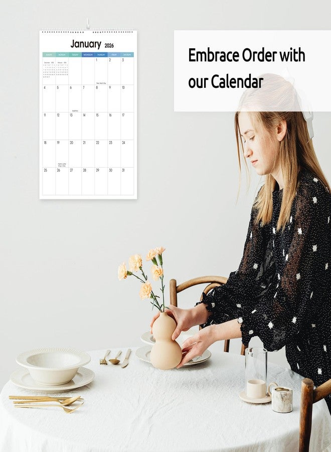 SKYDUE Wall Calendar 2025-2026, 20 Months Calendar from May. 2025 to Dec. 2026, 14.5 x 11.5 Vertical Wall Calendar with 280 Planner Stickers - Image 4