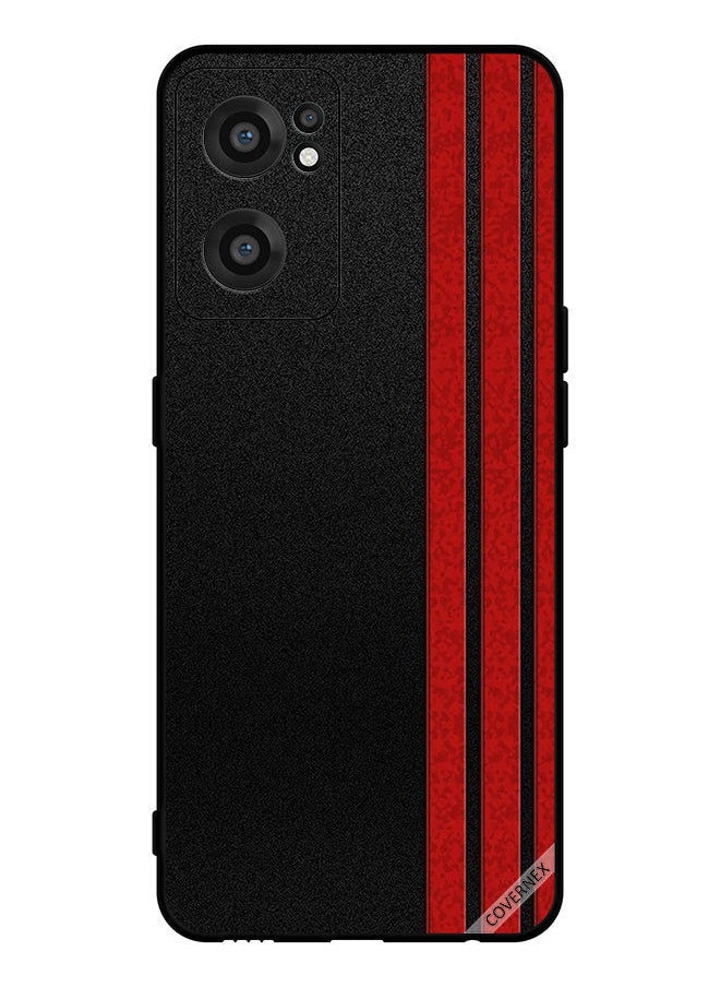 Covernex - Protective Case Cover For OnePlus Nord CE 2 5G Three Vertical Strips On Side - Image 1