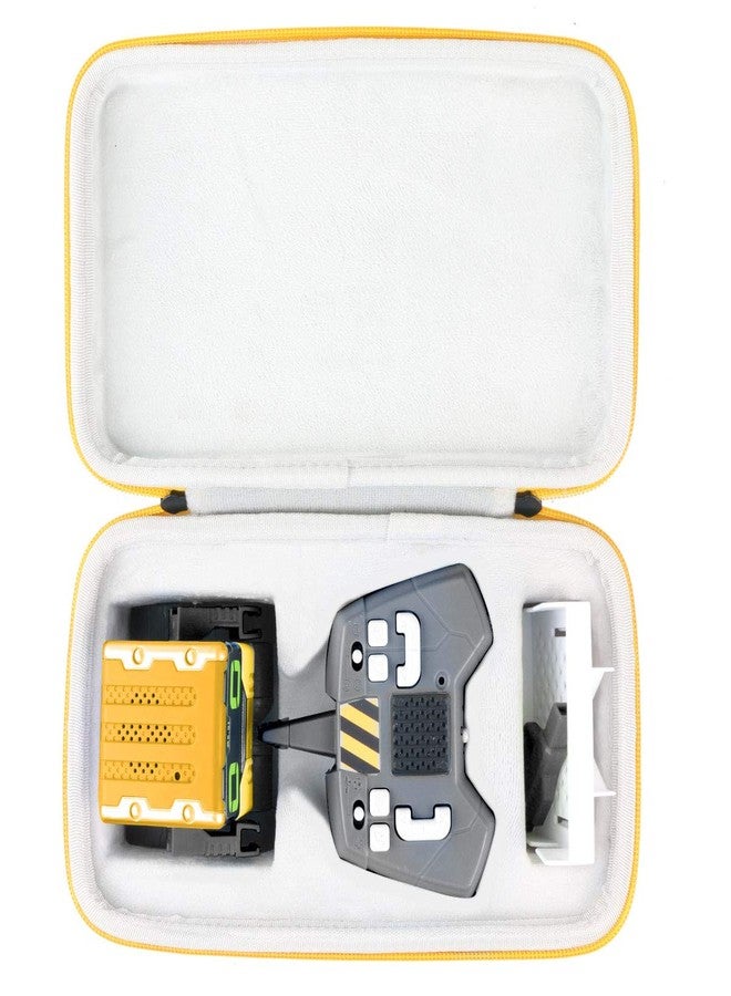 khanka Hard Carrying Case Replacement for Really Rad Robots - Mibro Gold - Plays, Talks, and Pranks (Gold Zipper) - Image 2