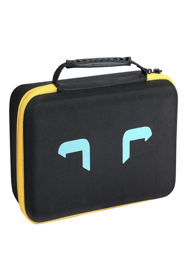 khanka Hard Carrying Case Replacement for Really Rad Robots - Mibro Gold - Plays, Talks, and Pranks (Gold Zipper) - Image 3