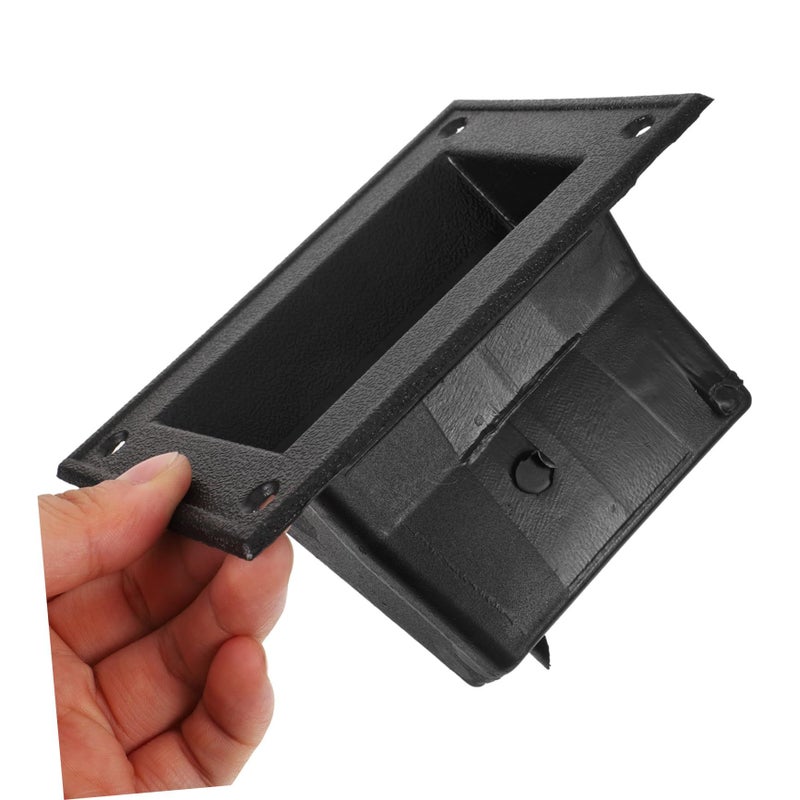 10pcs Black Matte Recessed Speaker Cabinet Pulls Professional Stage Handle Easy Transportation Box - Image 3
