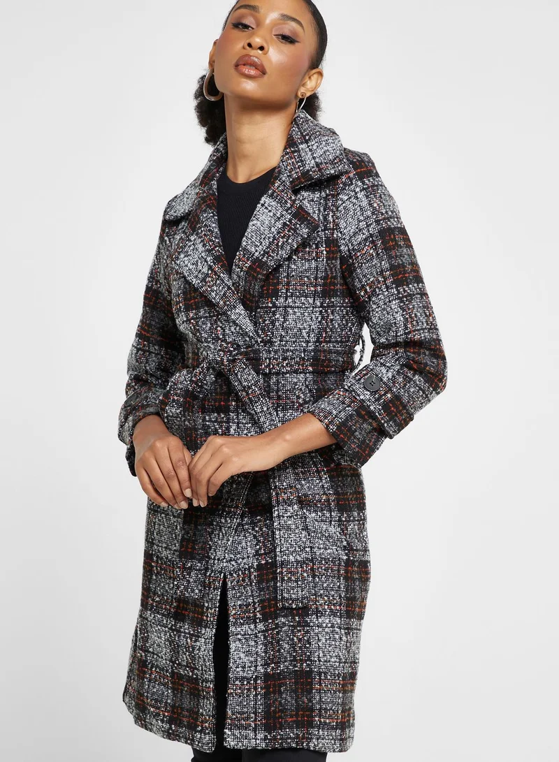 ELLA Checkered Coat