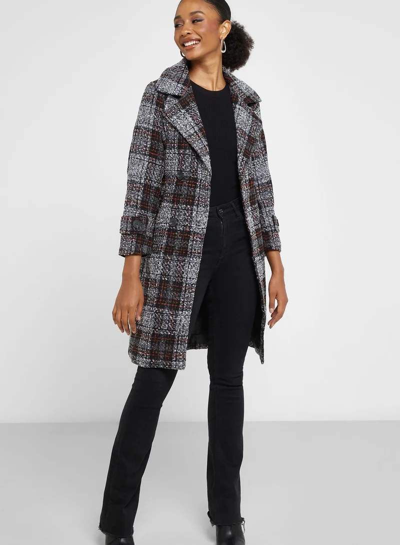 ELLA Checkered Coat