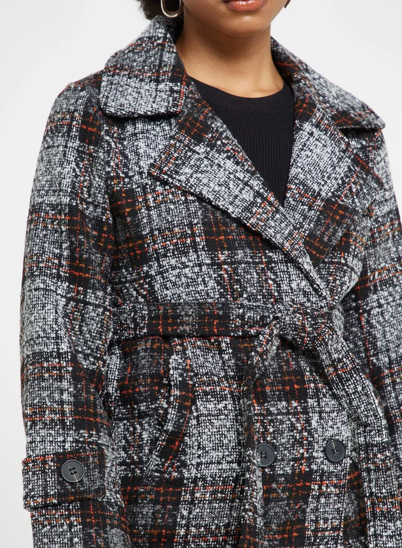 ELLA Checkered Coat