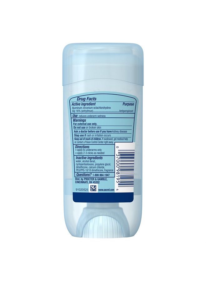 Secret Fresh Antiperspirant and Deodorant Clear Gel, Va Va Vanilla, 2.6 Ounce - Image 1