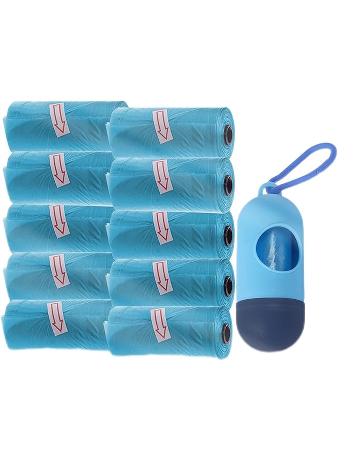 STAR BABiES Scented Bag Pack Of 10 150 Bags Blue And Assorted Dispenser - Image 1