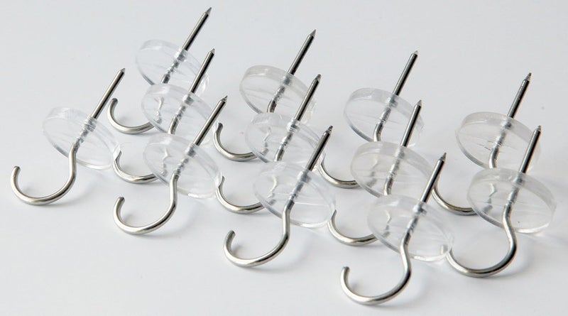CraZy TACKz - 2 in 1: Push pin with Hook or Thumb Tack with Hook - New Invention Hang 100's of Items Interior or Exterior Decor at Home School Office DIY for Party or Holiday - Image 4