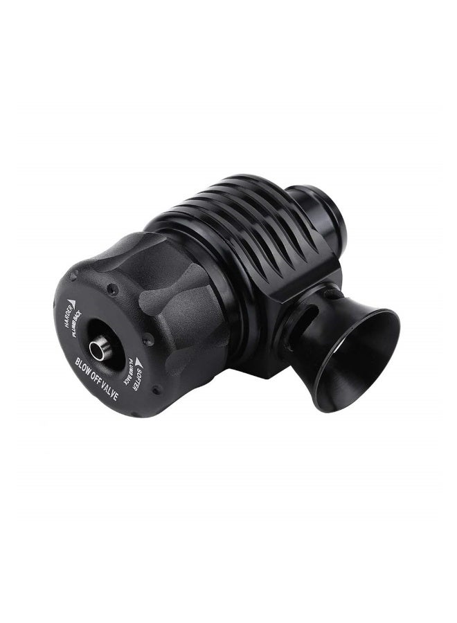 Diesel Blow Off Valve Kit, Dump Valve Universal 25mm/1inch Car Aluminum Alloy Blow Off Valve Dump Valve with Adapter, Clamp u0026 Hose (Horn-Shape) - Image 2