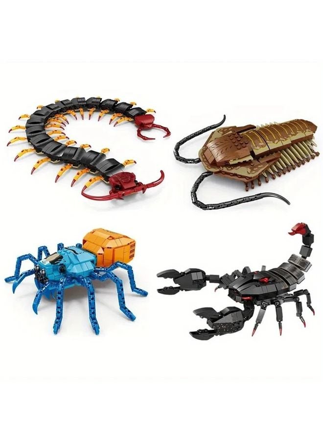 Scorpion Animal Figures Insect Spider Trilobites Model Building Blocks Educational Toys - Image 2