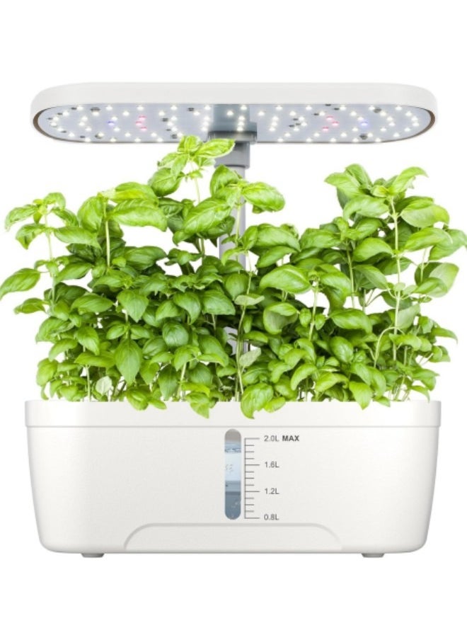 Hydroponics Growing System, 6 Pods Indoor Gardening System with LED Grow Light, Height Adjustable Indoor Gardening System with Pump System for Herbs and Plants, White - pzsku/Z3470007E9017736BD1DCZ/45/_/1710485749/61f690b6-e2c5-443a-83d2-ce18439566d1