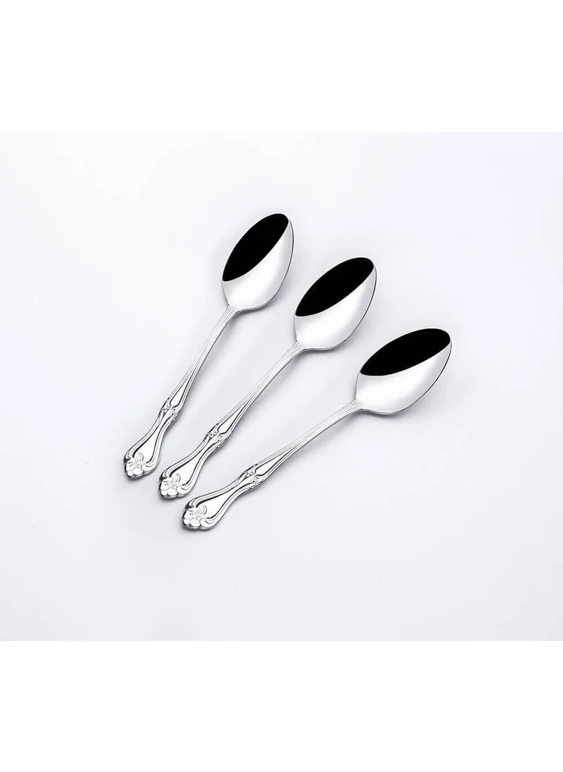 Nehir Lalezar Plain 12 Piece Tea Spoon Set