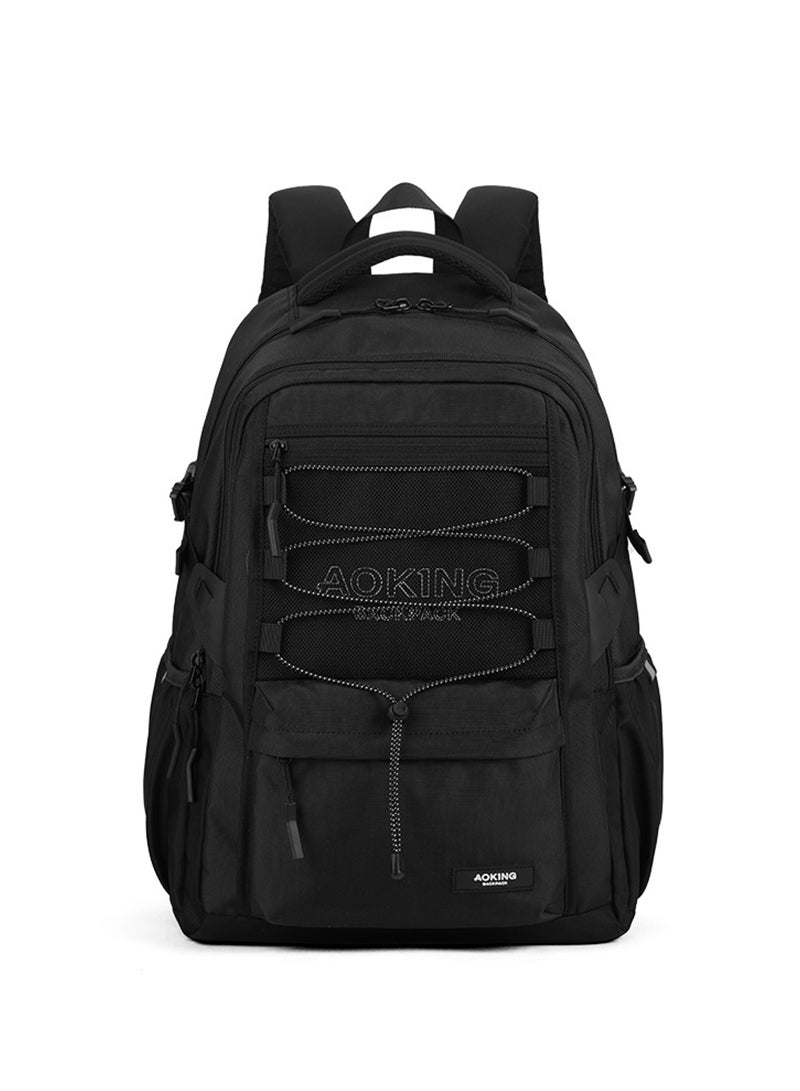 Sharpdo Laptop Backpack,Business Travel Anti Theft Slim Durable Laptops Backpack ,Water Resistant College School Computer Bag for Women & Men Fits 15 Inch Laptop and Notebook--Black - Image 1