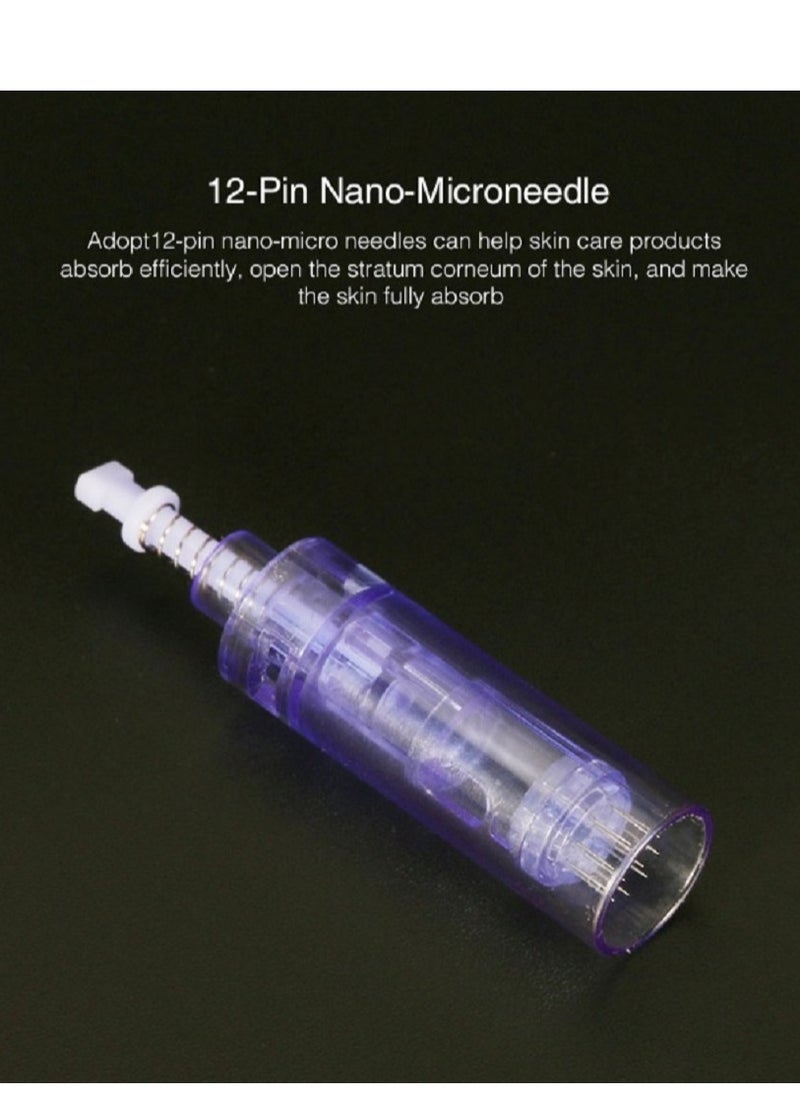 دي آر. بن Derma قلم A1-C مع 8 قطع 12Pin خرطوشات  - Image 3