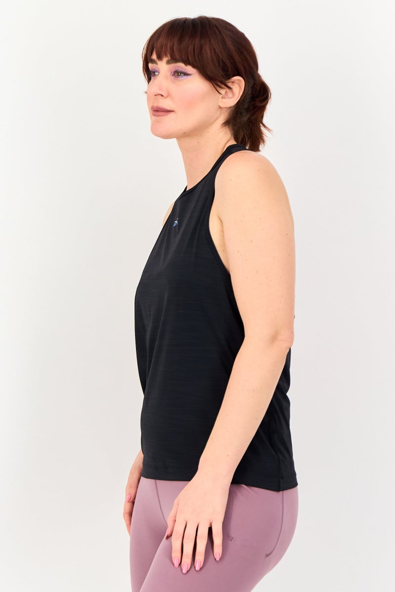 Reebok Women Sportswear Fit Sleeveless Training Tank Top, Black - Image 2