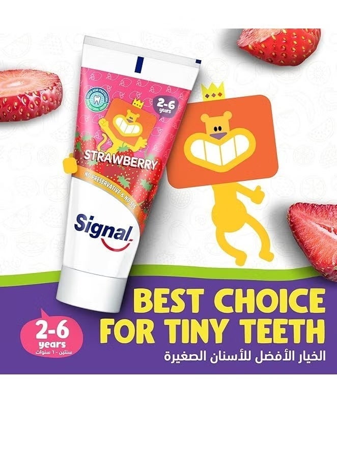 سيجنال معجون أسنان بالفراولة 50 مل - Image 2