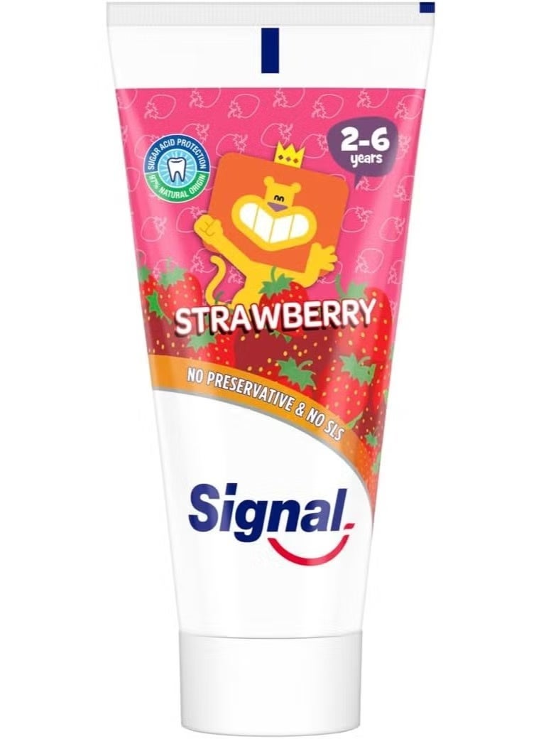 سيجنال معجون أسنان بالفراولة 50 مل - Image 1