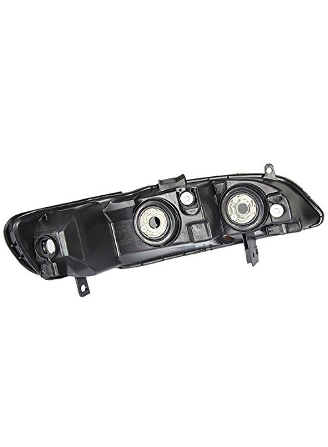 DNA MOTORING Pair of Headlights Compatible with 98-02 Honda Accord,Chrome/Amber,HL-OH-HA98-CH-AB - Image 4