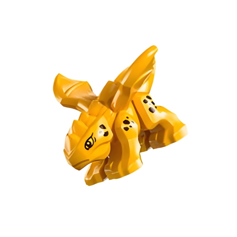 مكعبات بناء تنين صغير أيو برق (تمثال مصغر شبح) متوافقة مع LEGO - Image 1