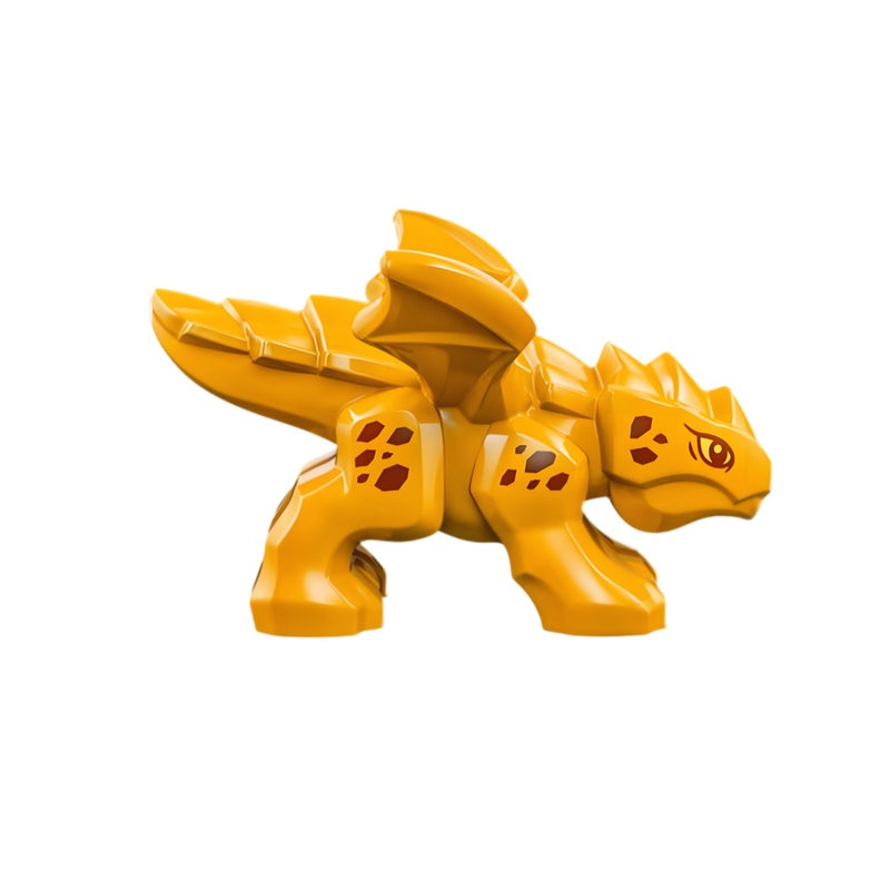 مكعبات بناء تنين صغير أيو برق (تمثال مصغر شبح) متوافقة مع LEGO - Image 4