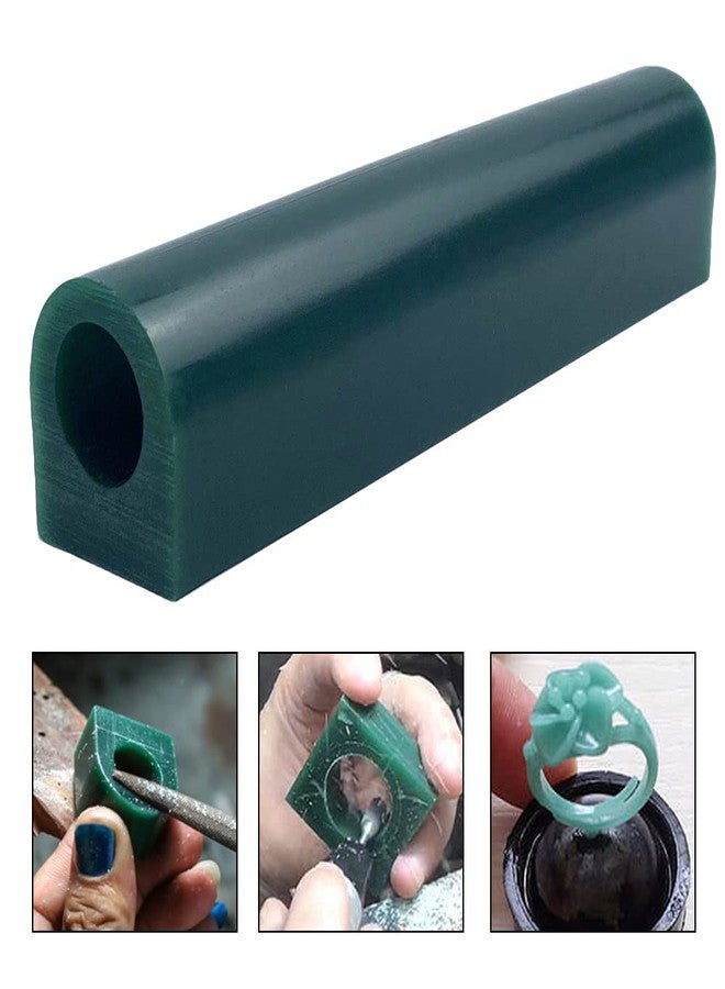 PHYHOO Jewelry Tool Ring Tool Green Carving Wax Tube Man Wax Ring Solid Carving Wax Tube T150 - Image 3