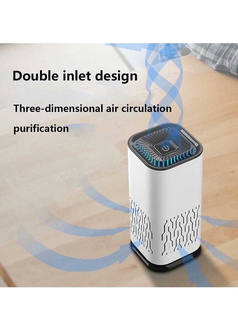 Generic - Air Purifiers Quiet for Home Air Cleaner Dust Mites Air Purifier for Allergies with Dual H13 Hepa Filter Pollen Allergy Particles Dust Mist for Bedroom Home Car Office - Image 1