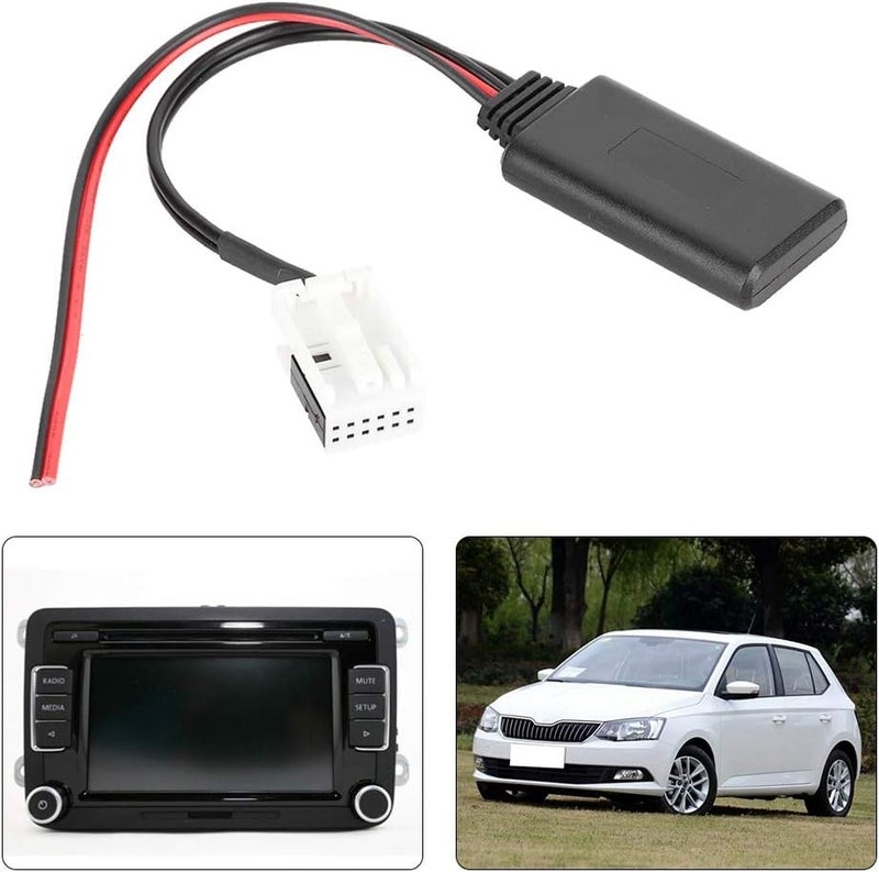 aqxreight Adapter Music MP3 Adapter for RCD-200/500-300/310/510, Connects Smartphones & Tablets to Car Speakers Car R - Image 5