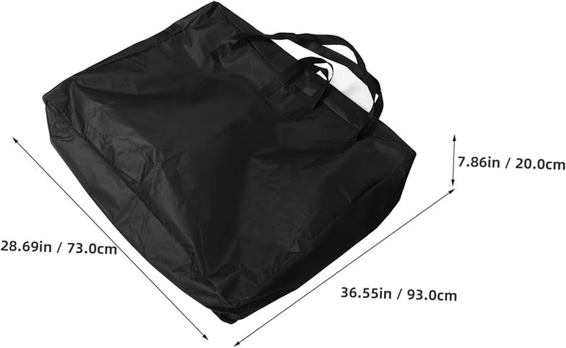 Beaupretty حقيبة تخزين سرير المساج المحمول القابل للطي من قماش أكسفورد حقيبة حمل منظم طاولة سبا صالون - Image 3