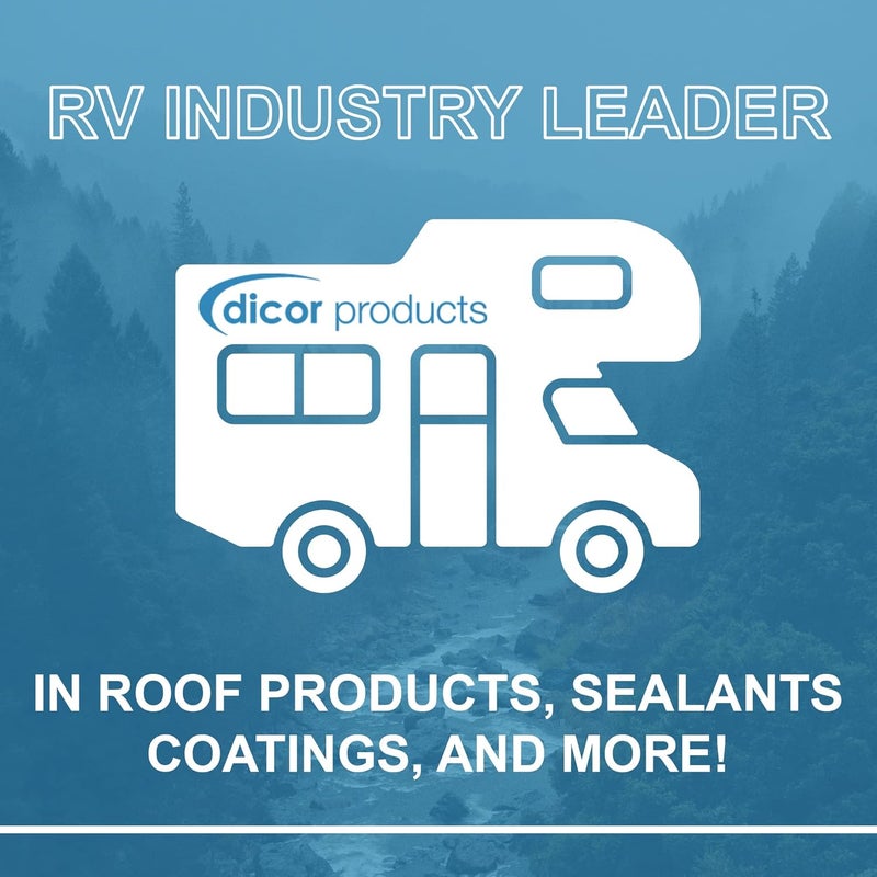 Dicor RP-CRP-Q EPDM Rubber Roof Coating System - 1 Quart Roof Cleaner/Activator - Image 1